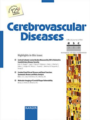 Cerebrovascular Diseases Illustration publication Dr Millot, neurologue à Dijon